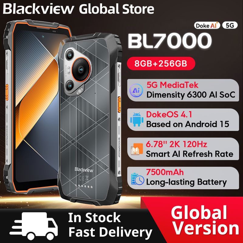 Blackview BL7000 5G Rugged Phone 5G AI 