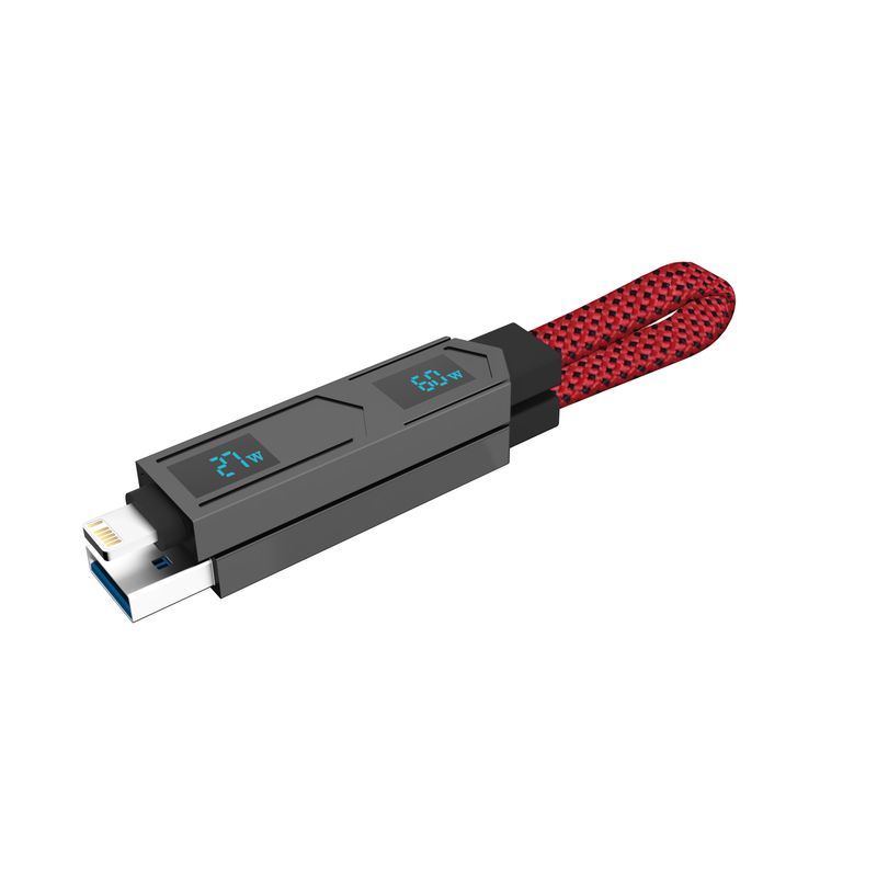 Type-C to Type-C 60W Keychain Lanyard Cable