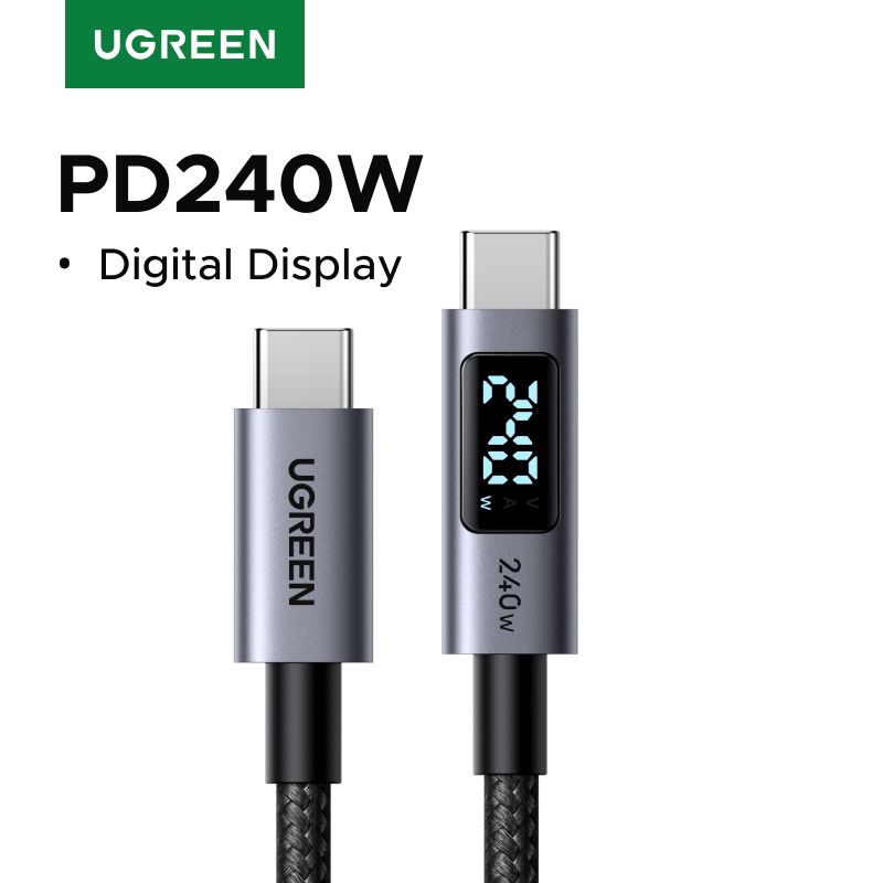 UGREEN USB-C Cable 240W Digital Display