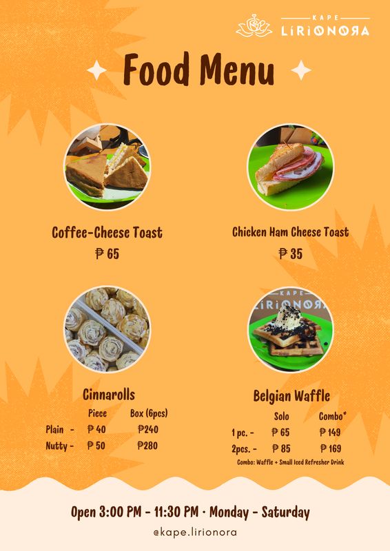 Food Menu