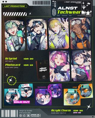 [READY STOCK] Alien Stage Techwear