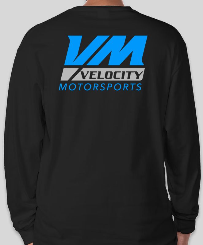 Velocity Motorsports Black Long Sleeve T-Shirt