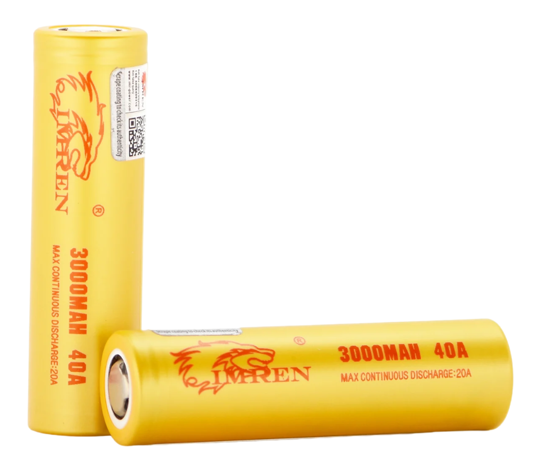 18650 Imren Gold battery