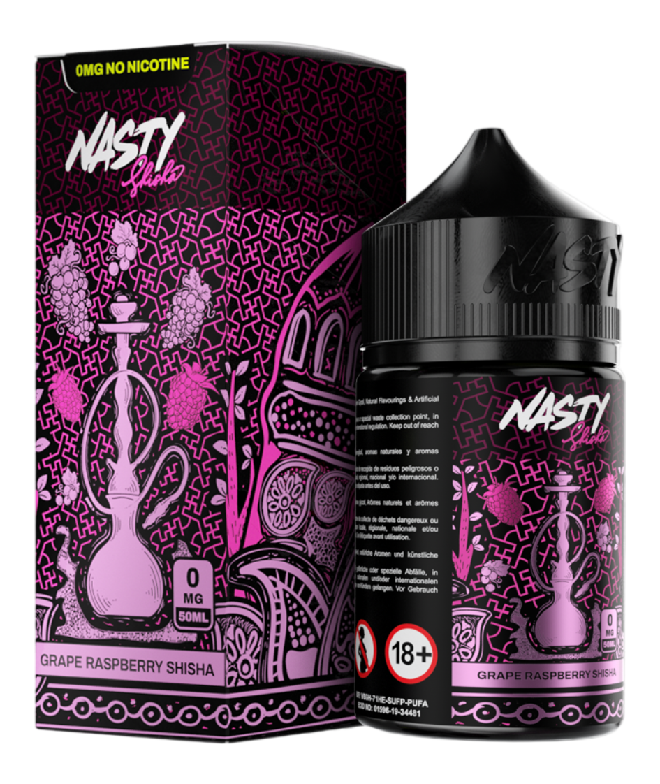 Nasty Grape Raspberry “Shisha Series”