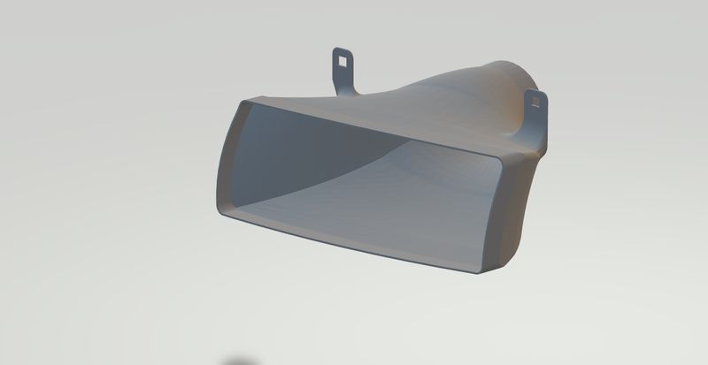 E36 Left Headlight Intake