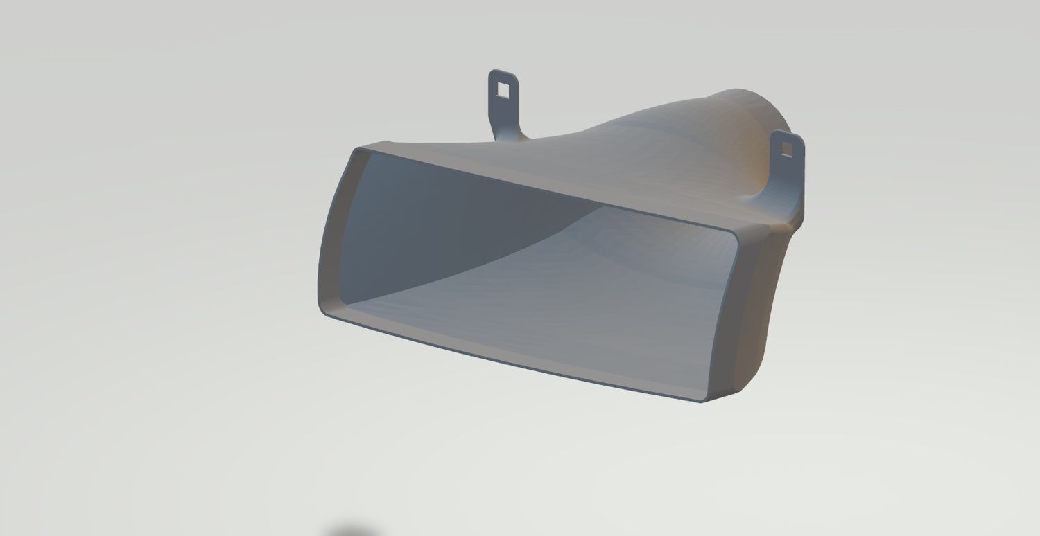 E36 Headlight Intake