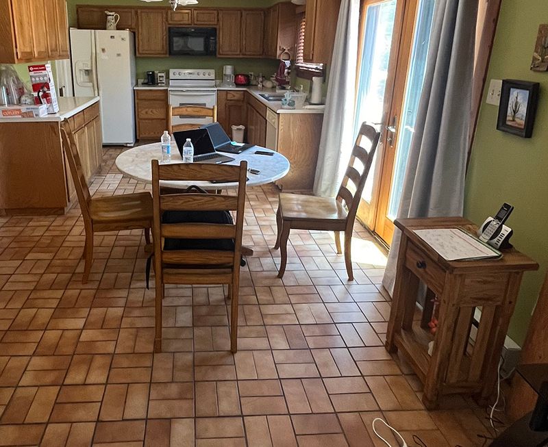 Breakfast table