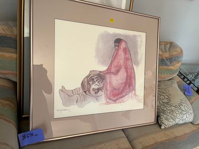 Collection of 3 RC Gorman prints 1 Frank Howell