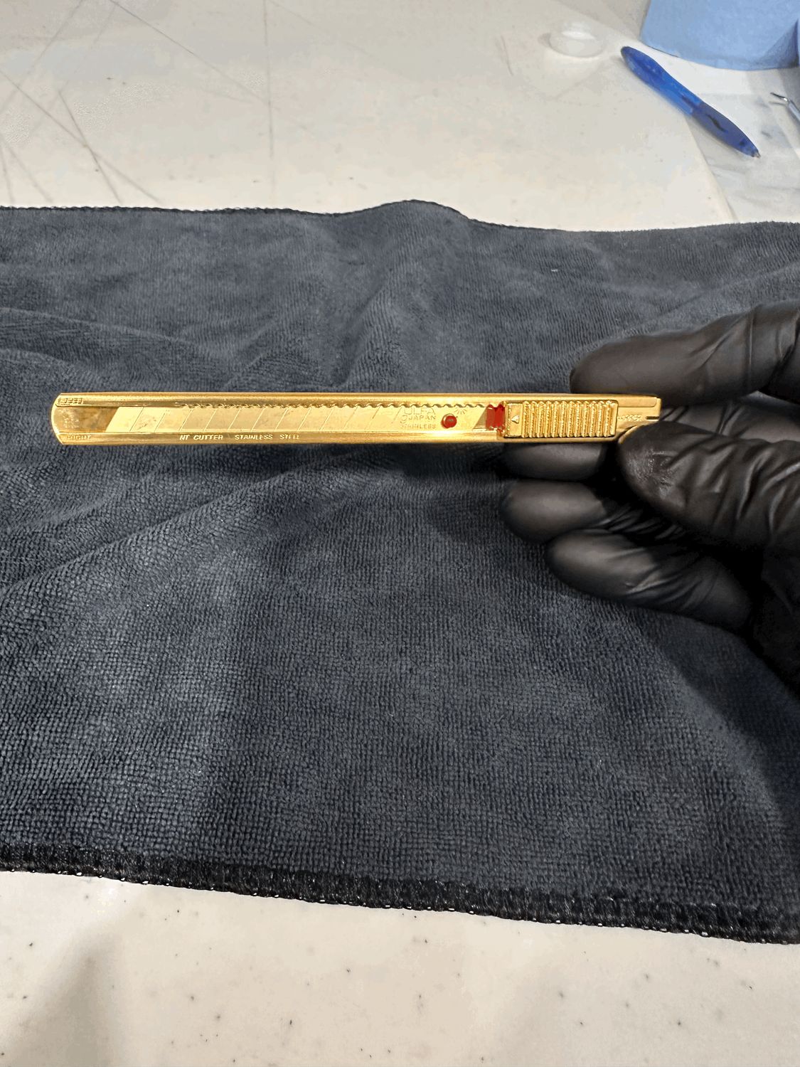24K Gold Tint Knife