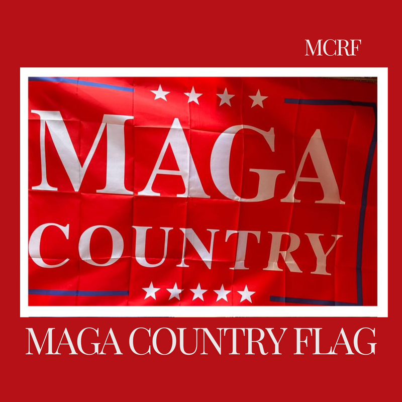 MAGA Country Flag in Red