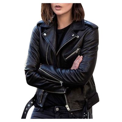 Leather Jacket Motorcycle Wear