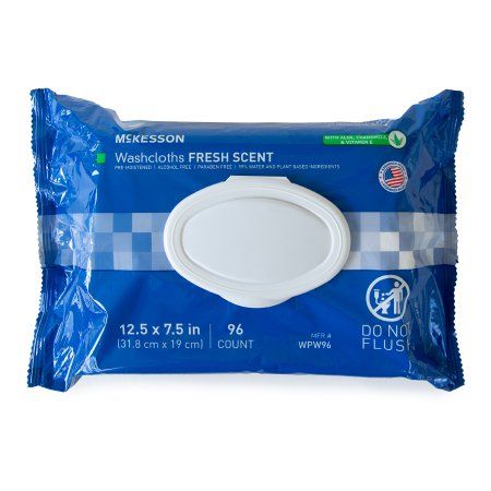Personal Cleansing Wipe McKesson Soft Pack Scented. Pack of 96