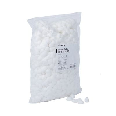 Cotton Ball McKesson Medium Non Sterile. Case of 4,000
