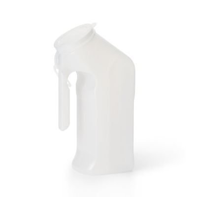 Male Urinal Medegen 1 Quart / 946 mL With Closure Single Patient Use. Pack of 5