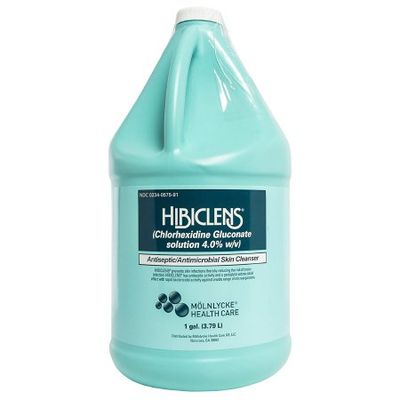 Antiseptic / Antimicrobial Skin Cleanser Hibiclens® 1 gal. Jug 4% Strength CHG (Chlorhexidine Gluconate) Non Sterile