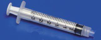 General Purpose Syringe Monoject™ 3 mL Luer Lock Tip Without Safety. Box of 100