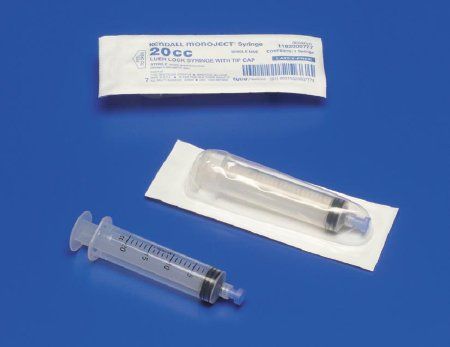 General Purpose Syringe Monoject™ 20 mL Luer Lock Tip Without Safety. Box of 40