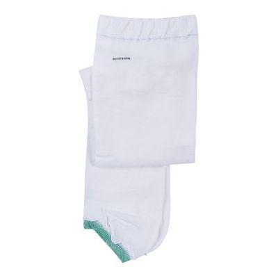 Anti-embolism Stocking McKesson Thigh High Small / Regular White Inspection Toe. Case of 12 Pairs