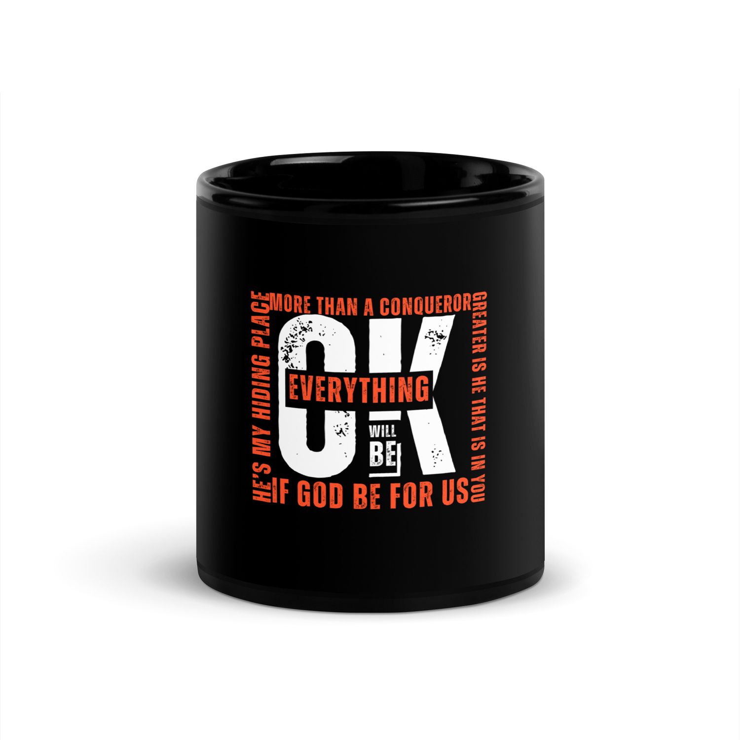 Black Glossy Mug