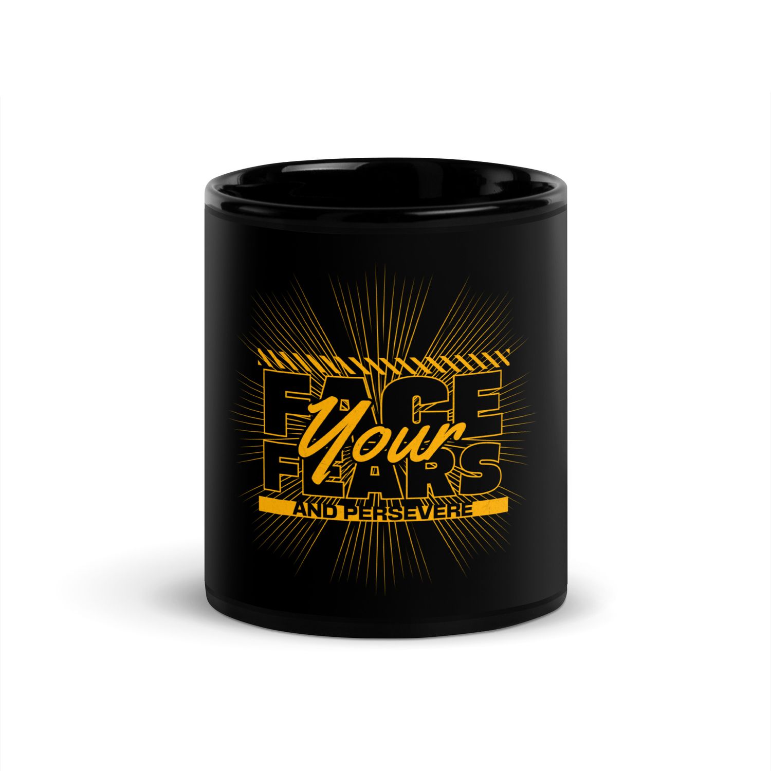 Black Glossy Mug