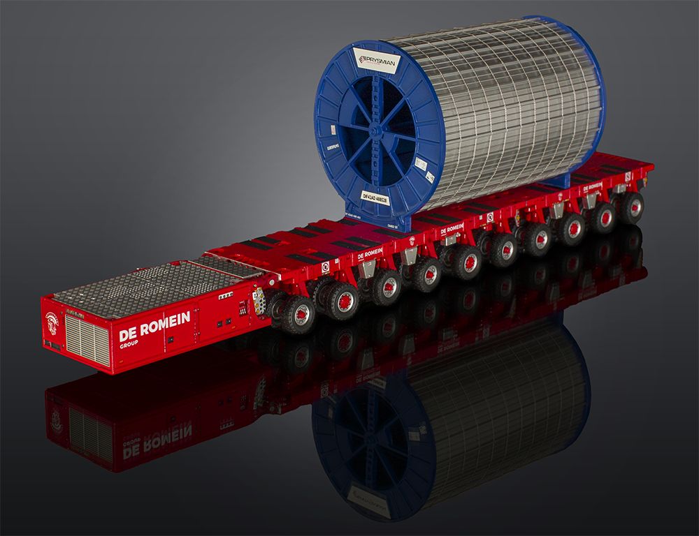 Scheuerle Intercombi 6-Achser mit 4-Achser und Power Pack Einheit