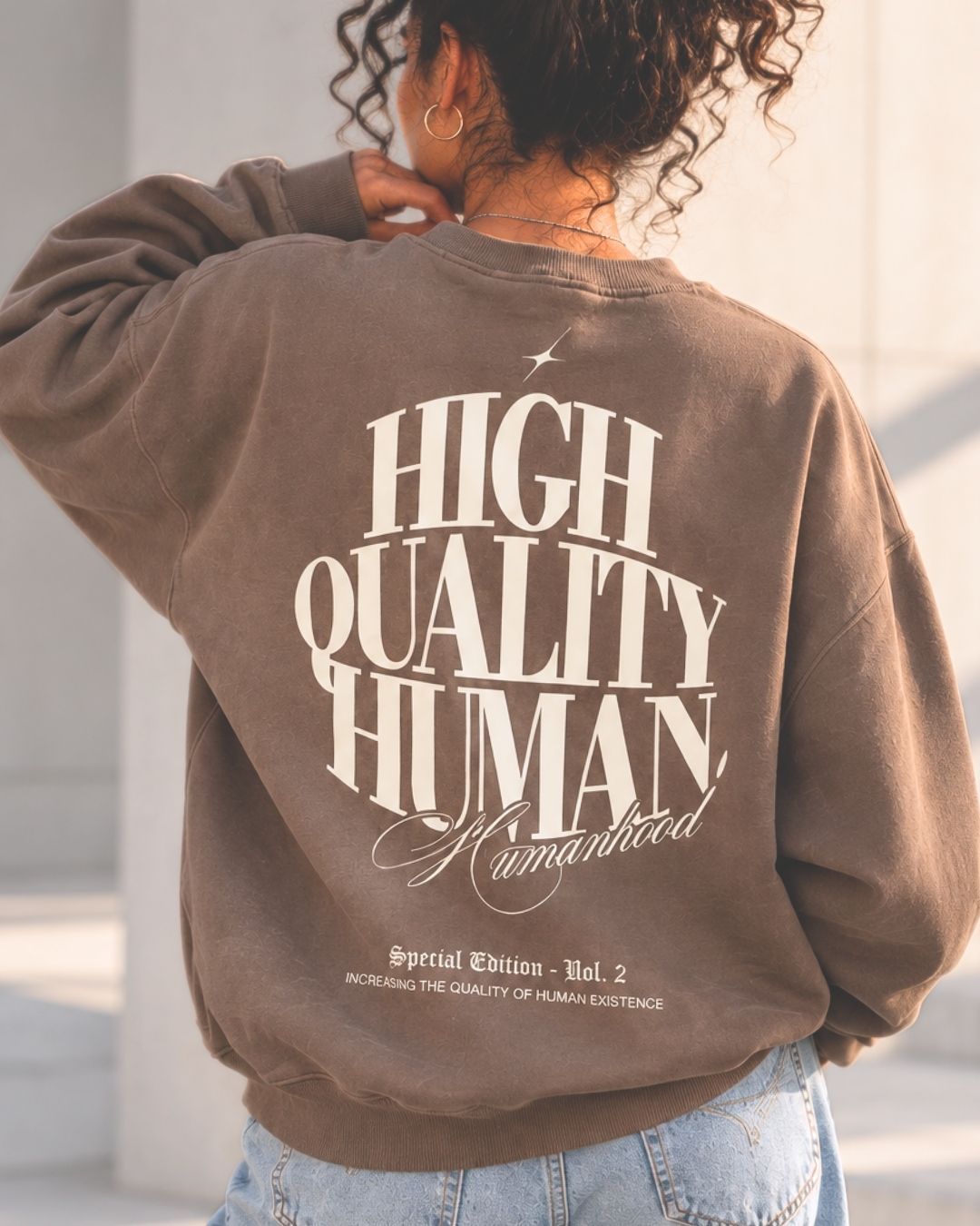 High Quality Human Crewneck