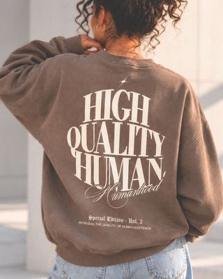 High Quality Human Crewneck