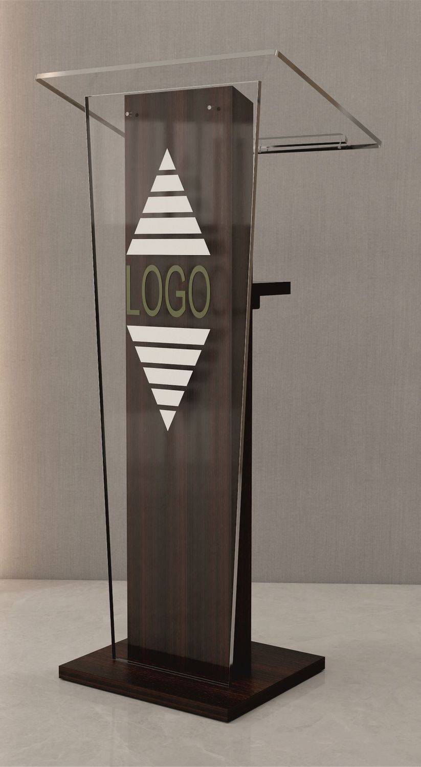 Atril AT53 Atril madera y metacrilato