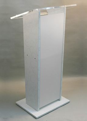 Atril AR16 Atril blanco de madera