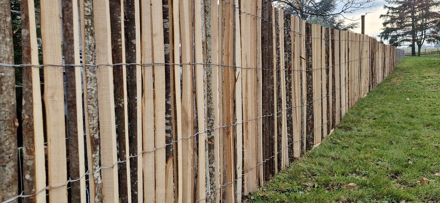 GANIVELLE SCIEE NON ECORCE CHATAIGNIER à partir de