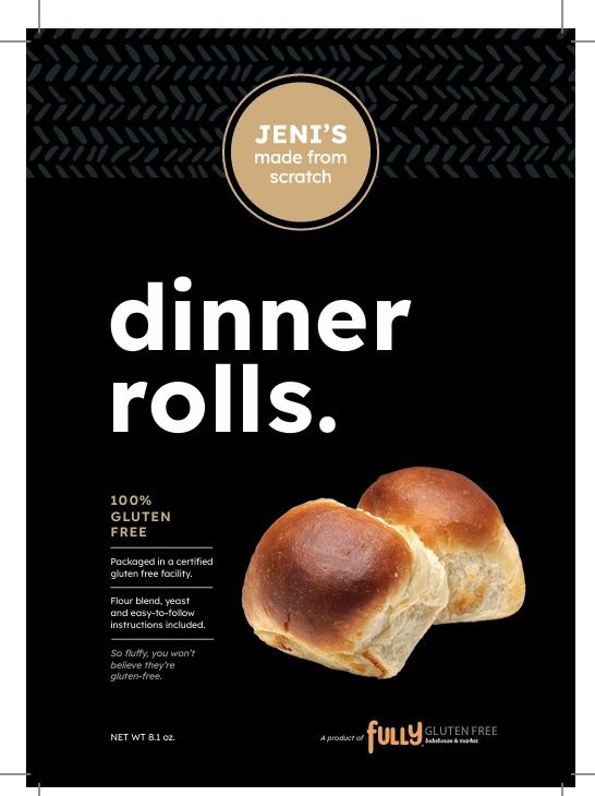 GF Fluffy Dinner Roll Mix FOR SHIPPING