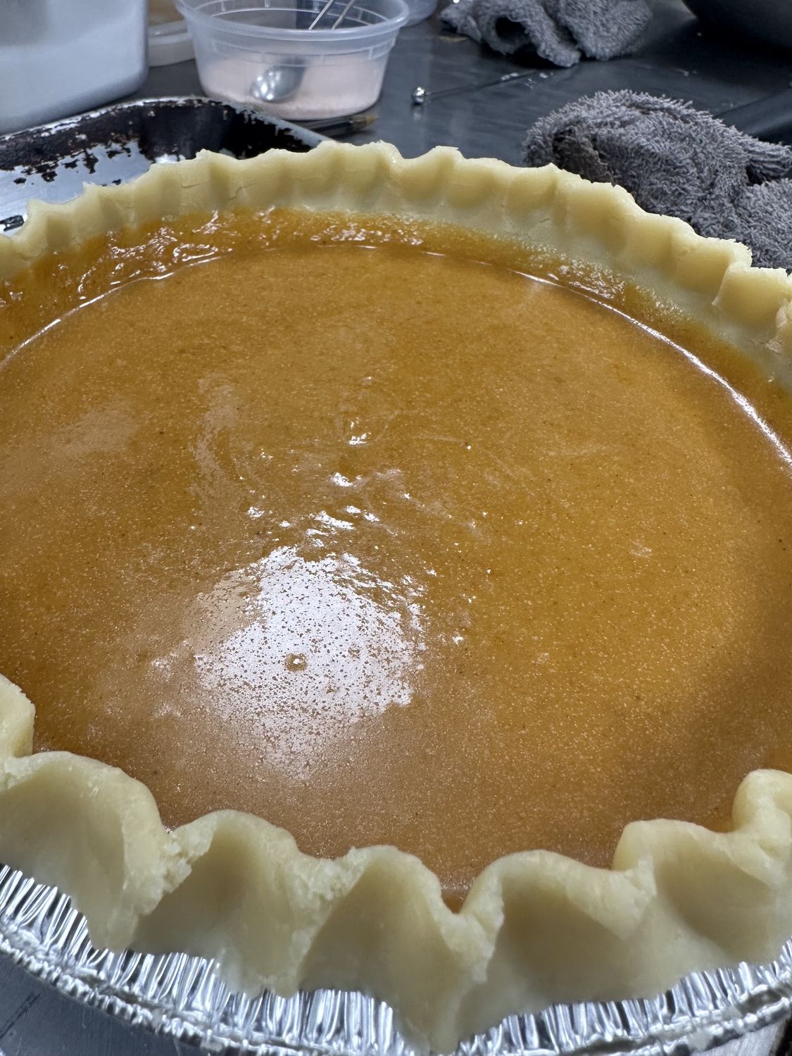 GFDF Take &amp; Bake 9&quot; Pumpkin Pie FOR PICK UP