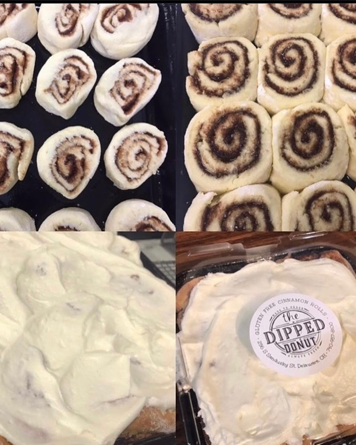 GF Take &amp; Bake Cinnamon Rolls FOR PICK UP