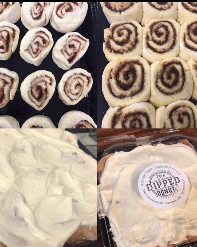 GFDF Take &amp; Bake Cinnamon Rolls FOR PICK UP