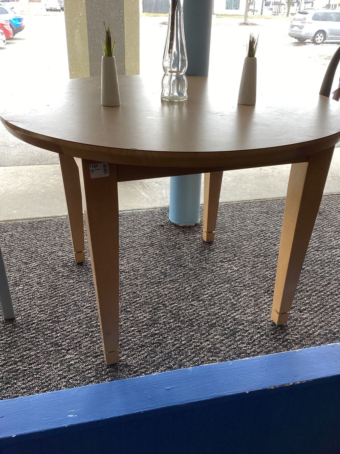 Short Wooden Table