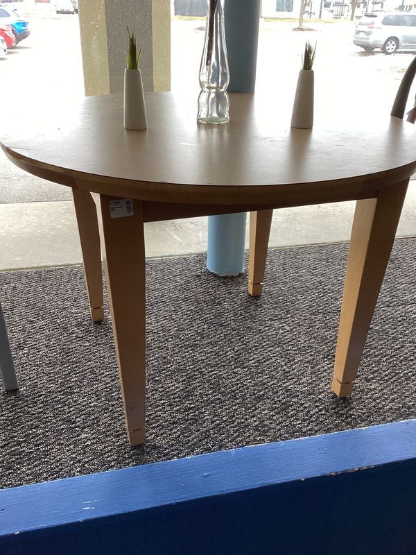 Short Wooden Table