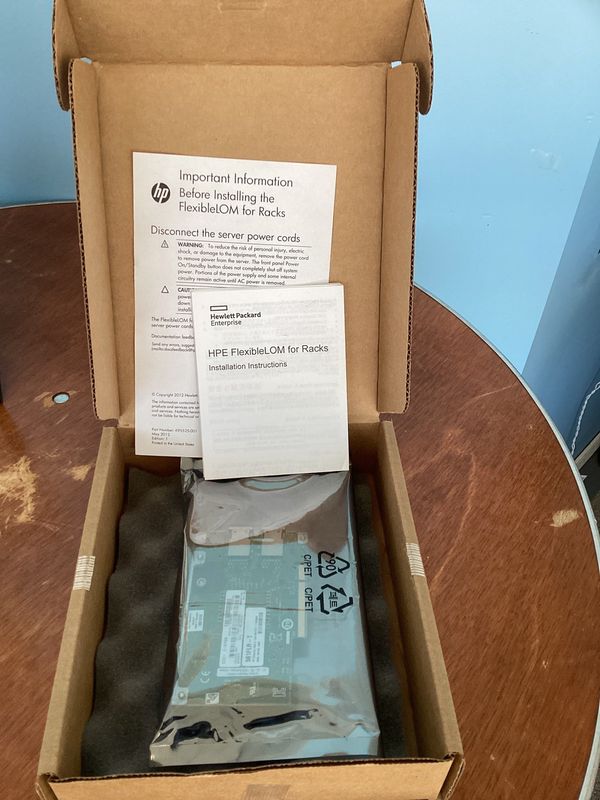 HPE ETHERNET 10GB 2P 561FLR - T ADAPTOR