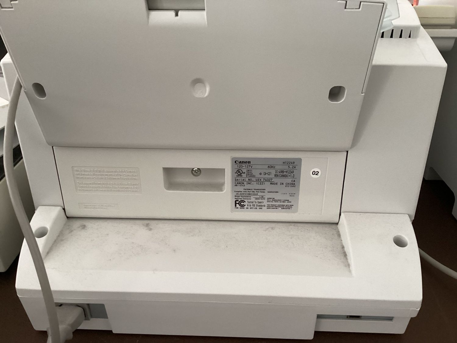 Laser Class 2050P Canon Fax machine