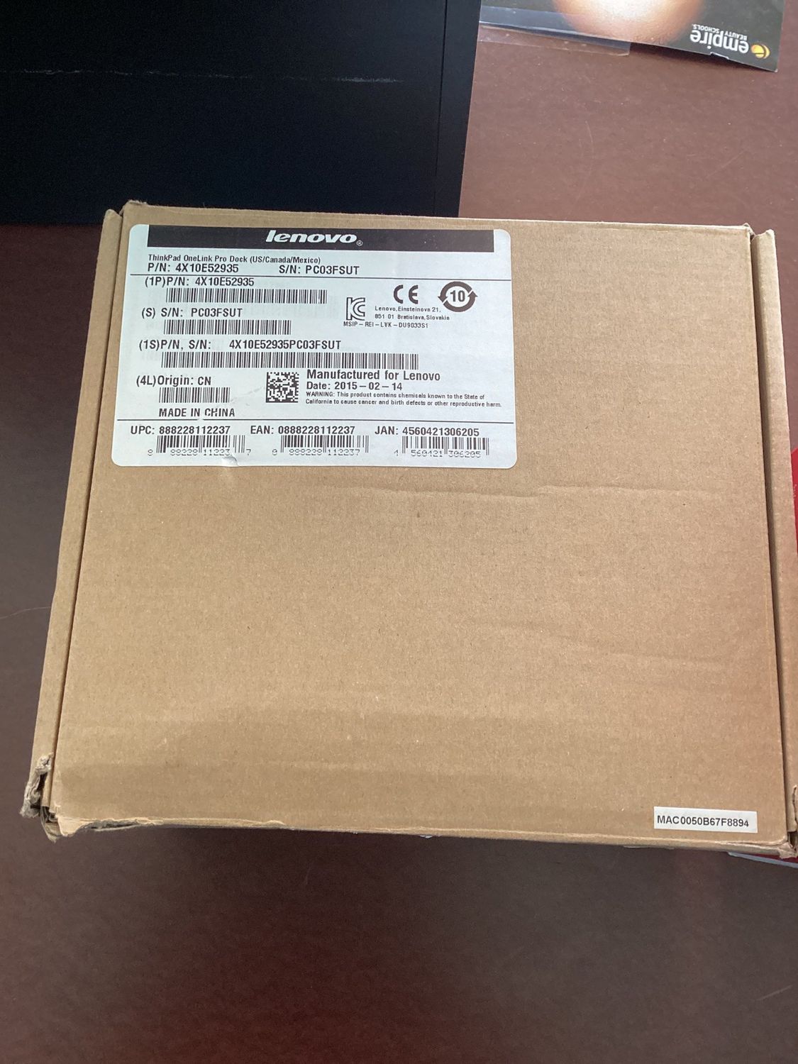 Thinkpad Onelink Pro dock Lenovo