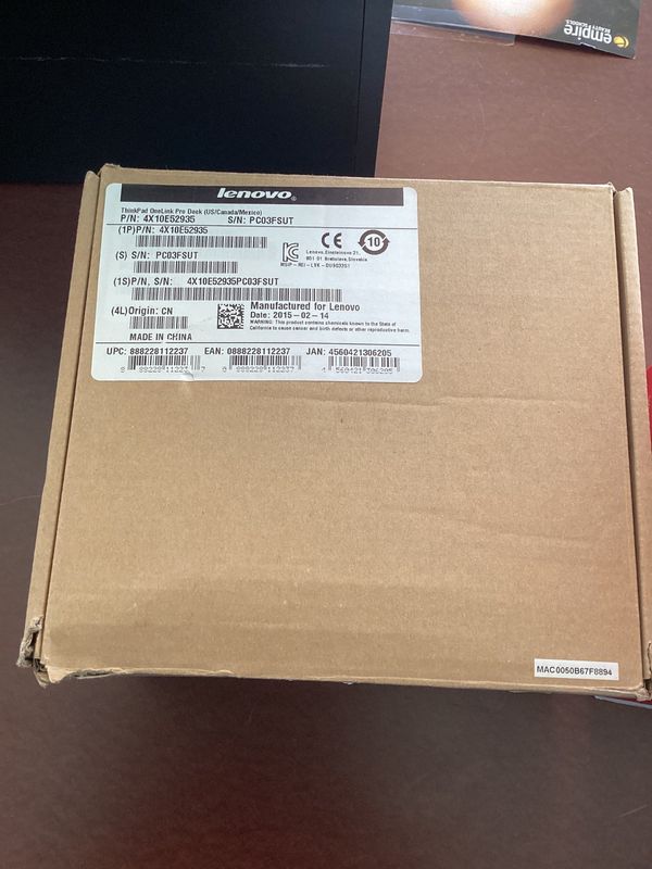 Thinkpad Onelink Pro dock Lenovo
