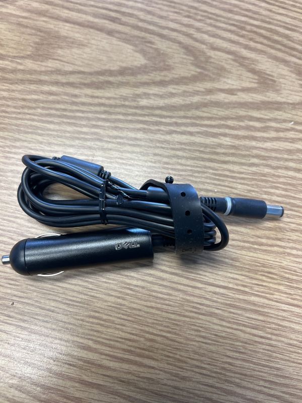 NEW Genuine Dell Auto Car AirPlane 90W Laptop Charger Power Adapter