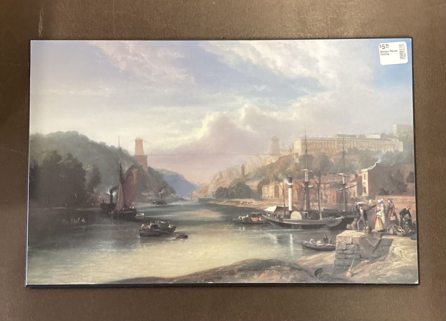 Wooden Placard Painting