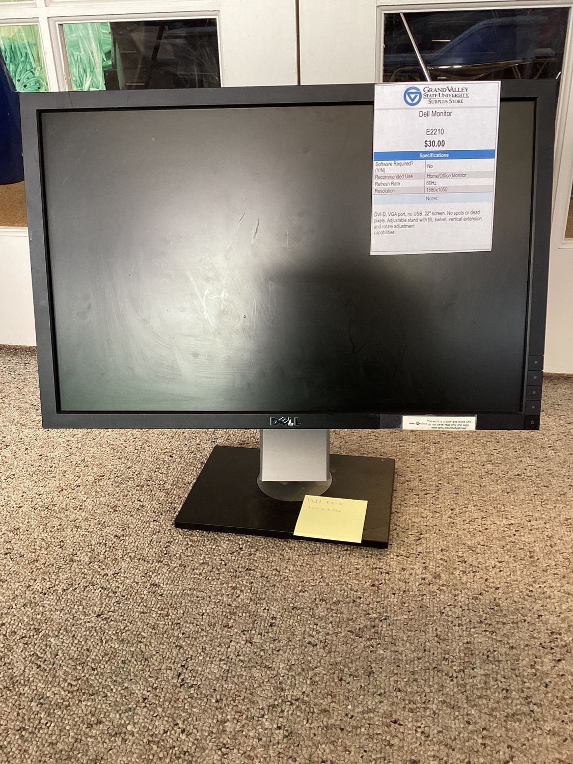 Dell Monitor E2210