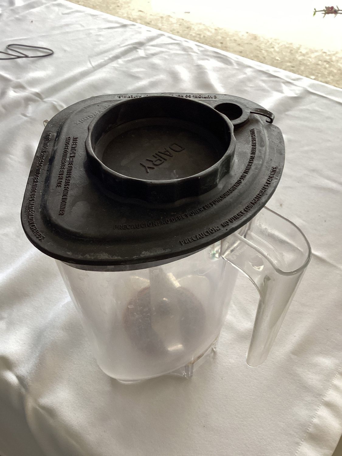Vitamix Mixer jar and lid