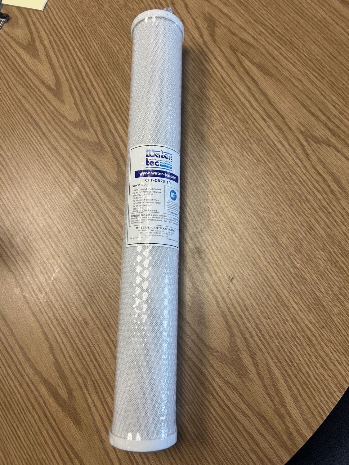Water tec filter