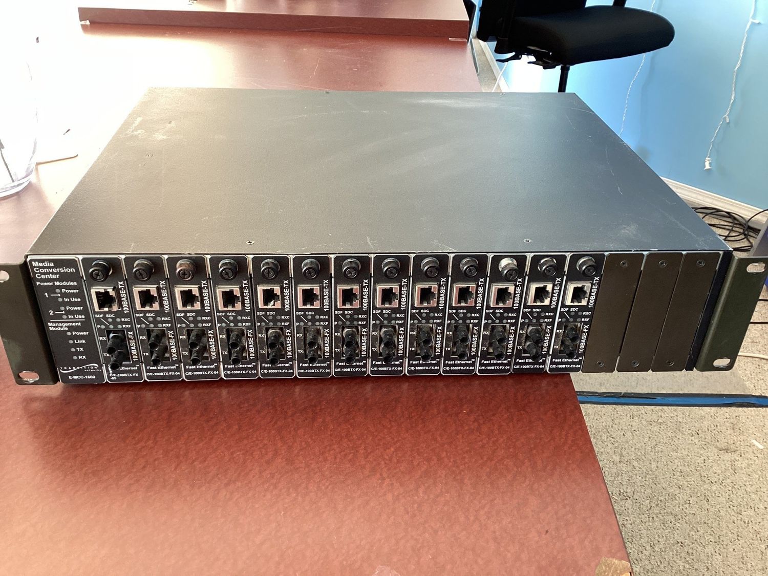 Media Conversion Center E-MCC-1600 (untested)