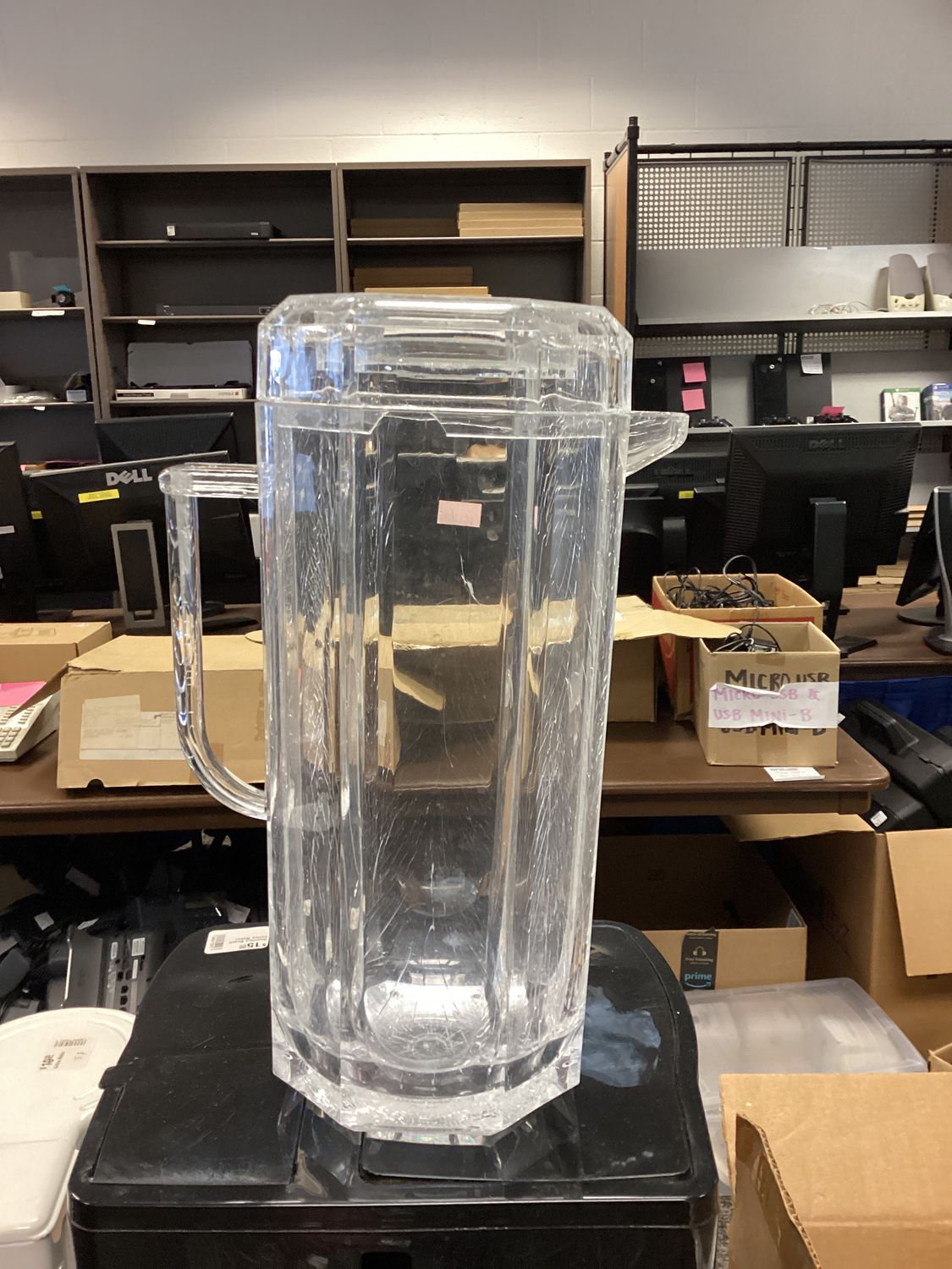 Plastic pitcher