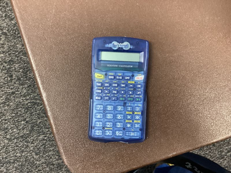 Sharp EL-501W scientific calculator