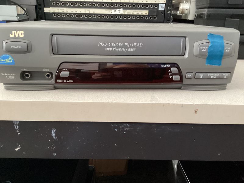 JVC Pro-Cision VHS player