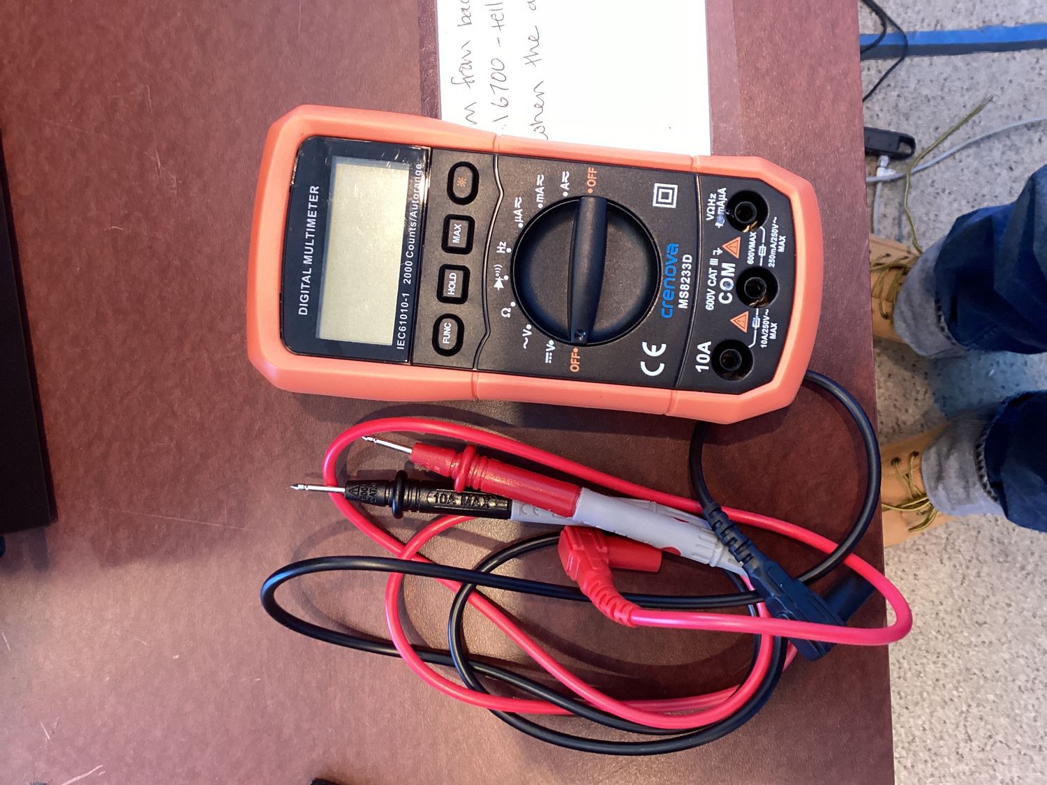 Crenova digital multimeter